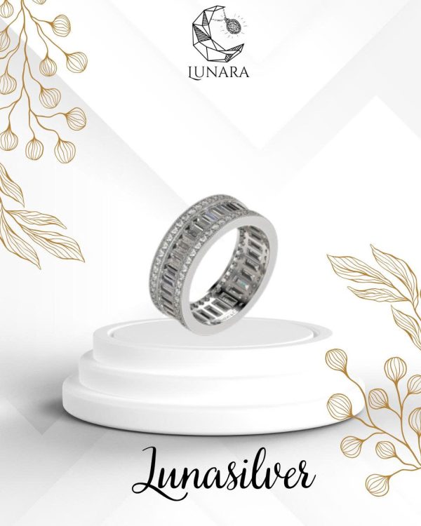 Nhẫn Bạc Đính Đá Cho Nam – lunasilver